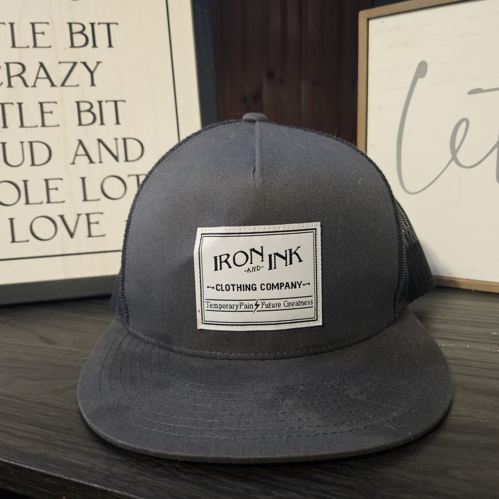 Gray Trucker Hat